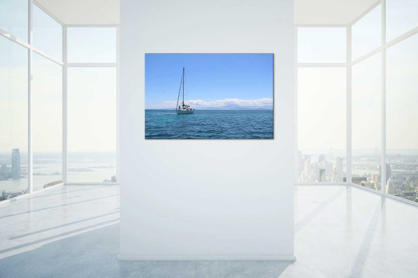 Voilier sur l'océan, Nouvelle-Calédonie