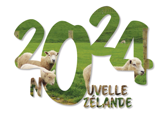 Cartes pour 2024 - Nouvelle-Zélande
